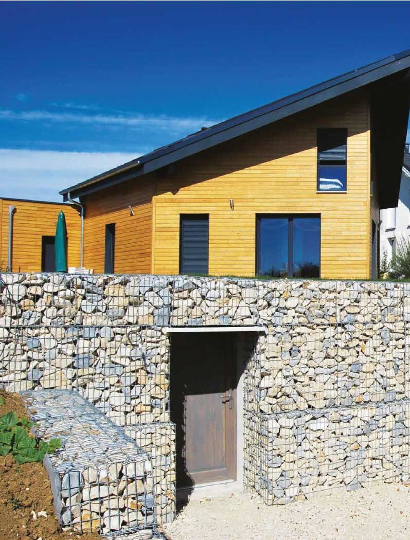 Mur de sout&egrave;nement gabion - Fimurex Gabions